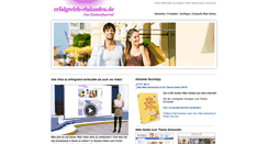 Desktop Screenshot of erfolgreich-einkaufen.de